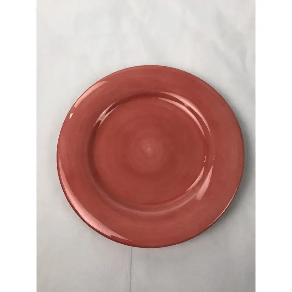 Artimino Ciao II Coral 9” Salad Plate Earthenware Italy